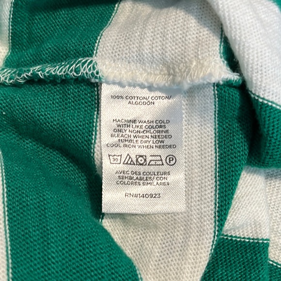 🎀 NWOT Loft Collared Stripped Lightweight Sweater - Picture 5 of 5